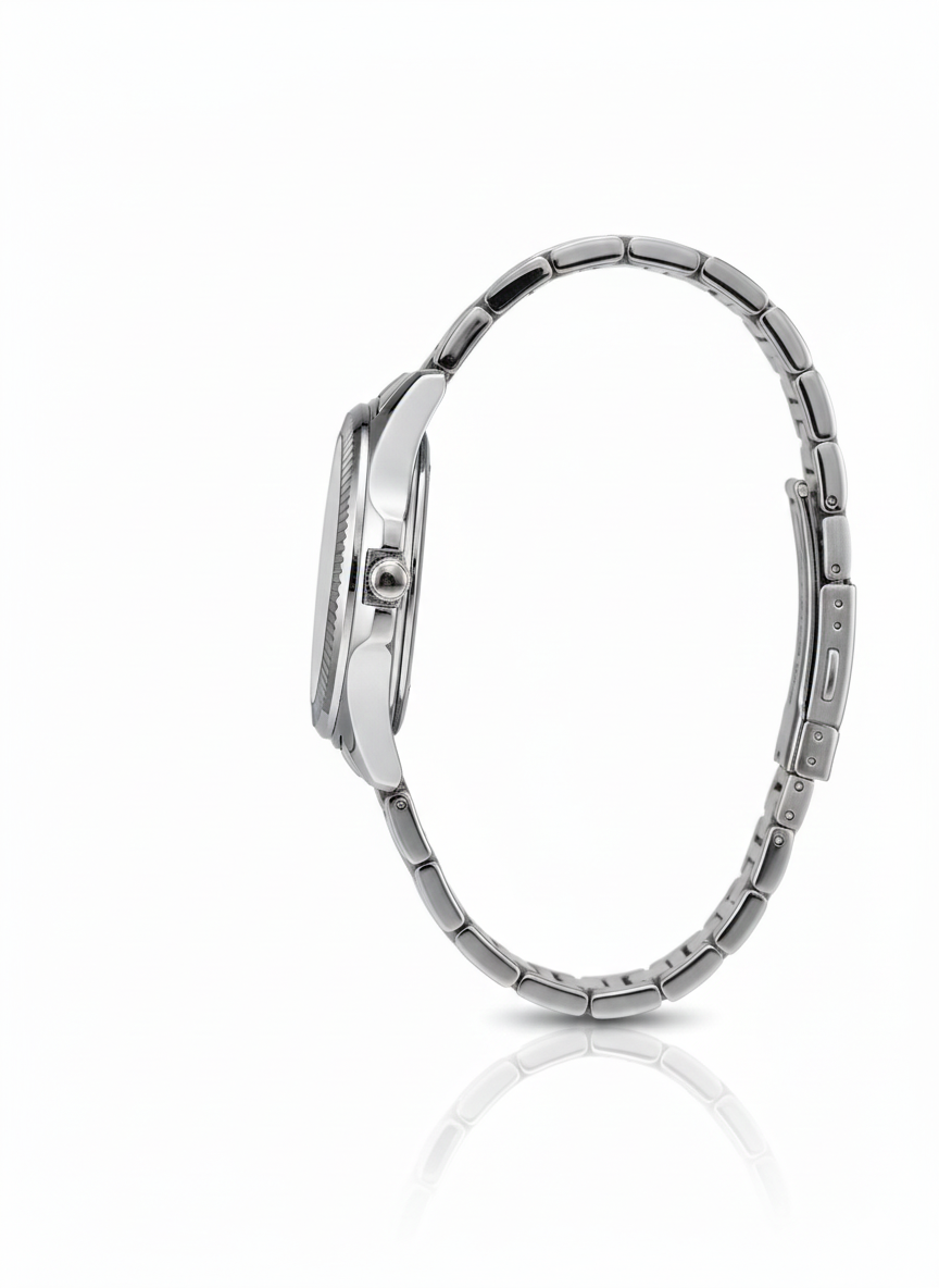 Montre Homme Casio Analogique Acier Inoxydable – Cadran Argent