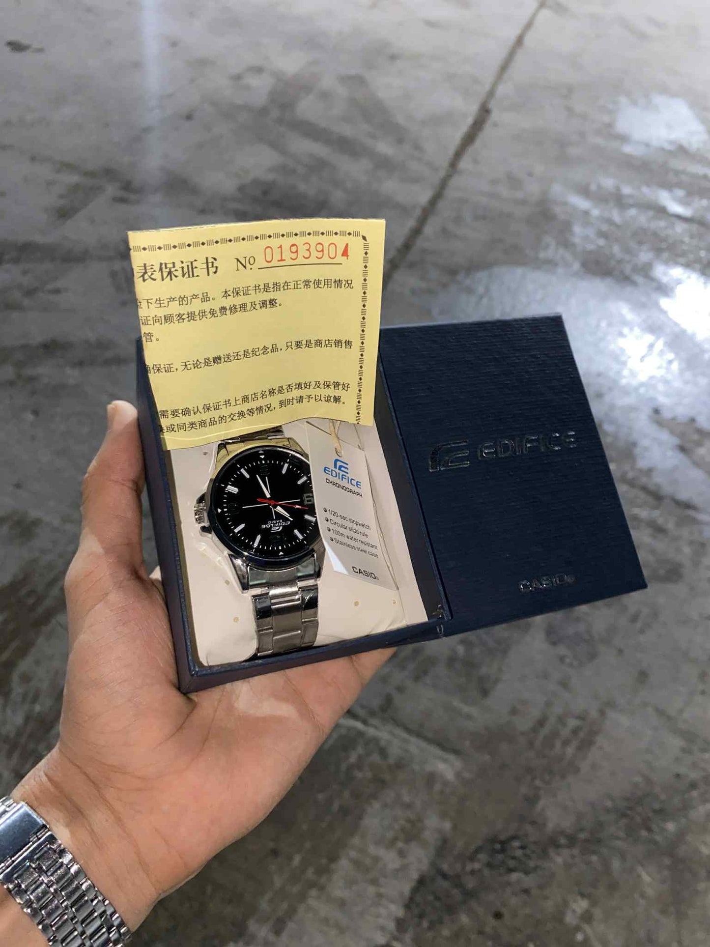 Montre Homme Casio Edifice EFR-S567D-1AVUEF Élégance Sportive