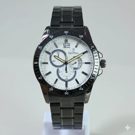Montre Homme Festina Timeless– Élégance Sportive & Précision Suisse