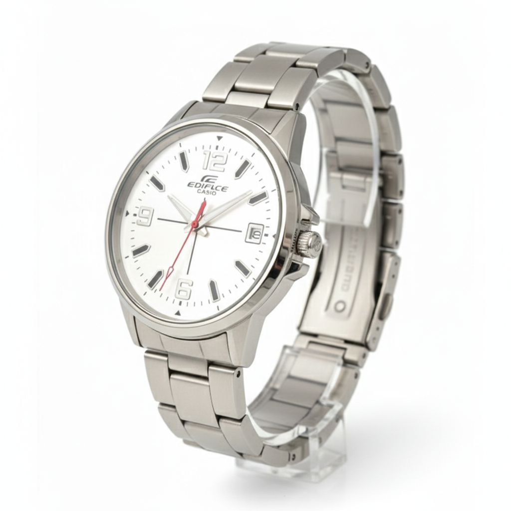 Montre Homme Casio Edifice EFR-S567D-1AVUEF Élégance Sportive|Blanc