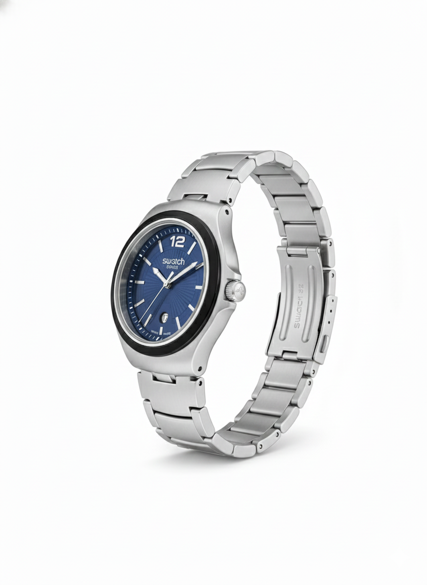 Swatch Modern Classic BLUE – Acier & Minimalisme