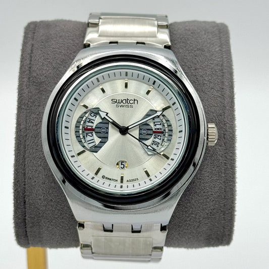 Swatch Modern Classic Argent – Acier &amp; Minimalisme