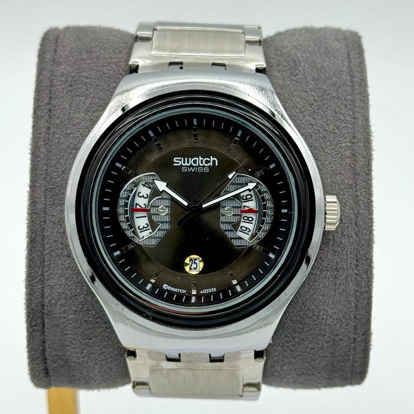 Montre Homme Swatch Irony Chrono Cadran black - YVS488G