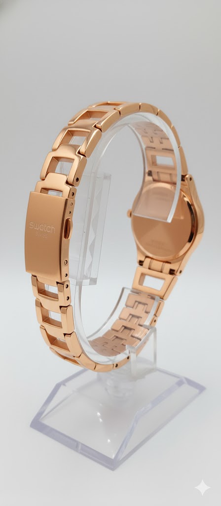Swatch Skin Classic Rose: Montre Fine Femme PVD Or Rose (Gold-Plated Skin Watch)