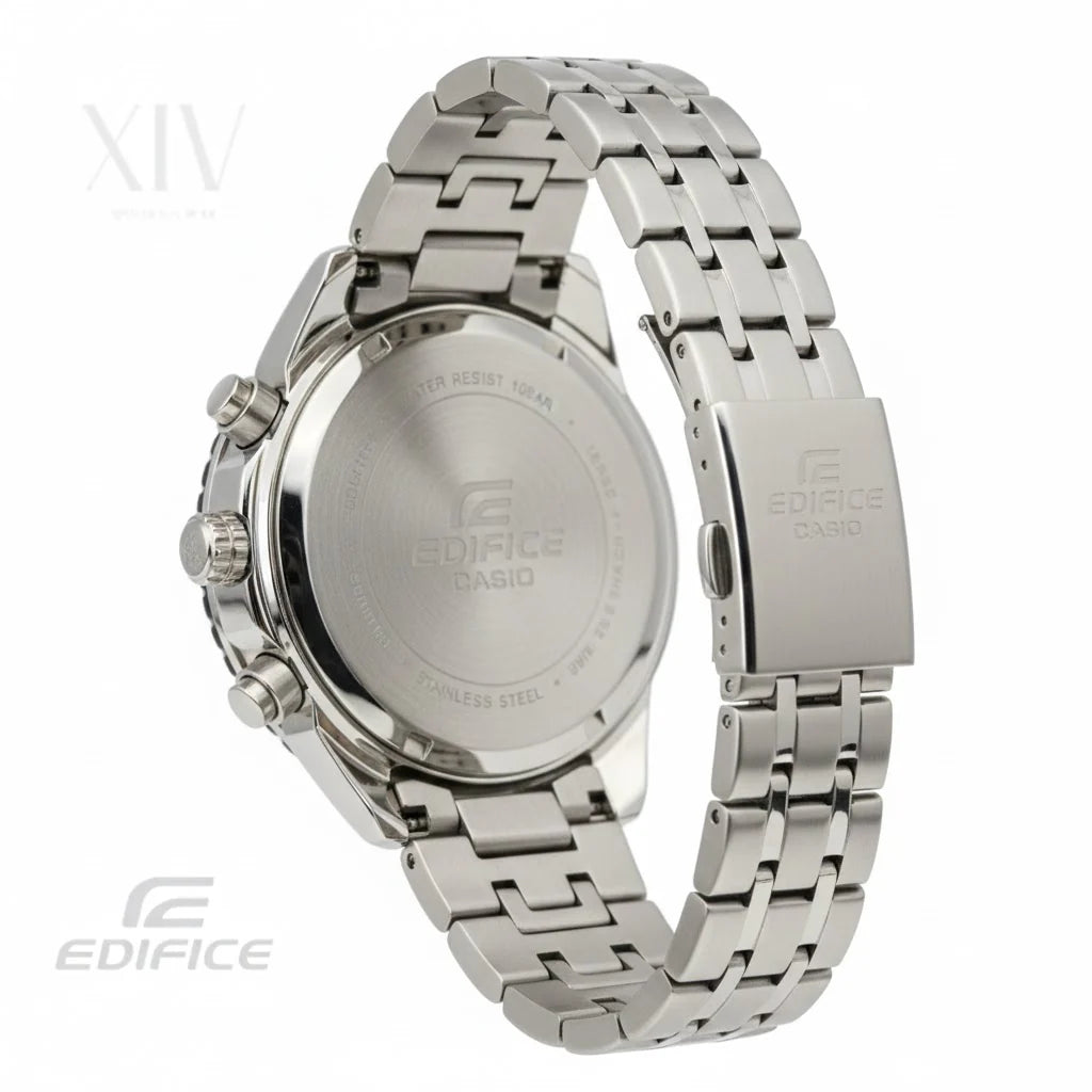Montre CASIO EDIFICE Blanc Élégante et Robuste